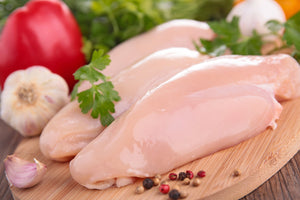 Chicken, Breast, Boneless-Skinless, (24) 6 oz breasts