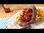 Load and play video in Gallery viewer, Beef, Pub Steak, Certified Angus Beef, (6) 6 oz steaks
